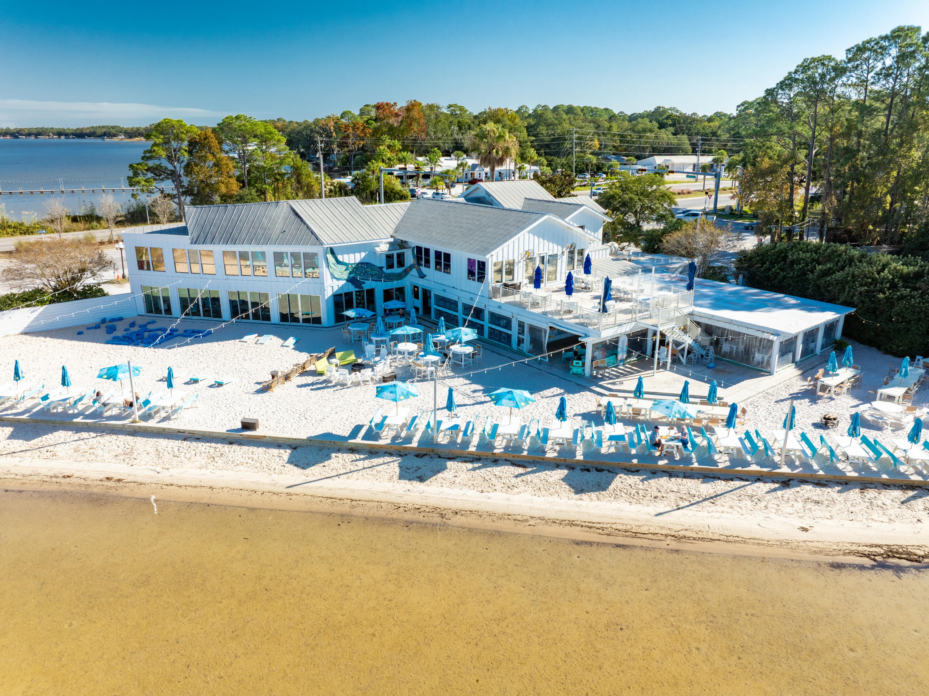 78 B Chat Holley Road Santa Rosa Beach, FL 32459 - Photo 5 of 9 a swimming pool view with a outdoor seating space