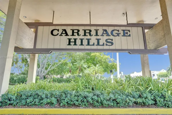 a view of sign board