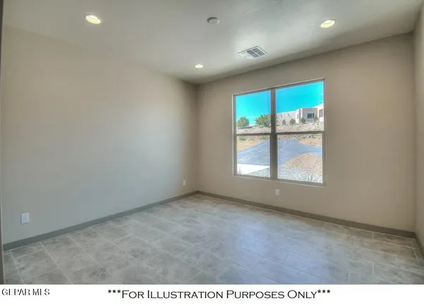 a view of a room with a window and wooden floor