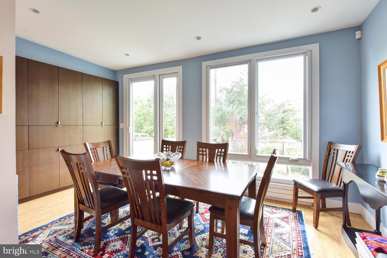 4922 9th Street Northwest Washington, DC 20011 - Photo 14 of 39 Dining room w/ built-in storage