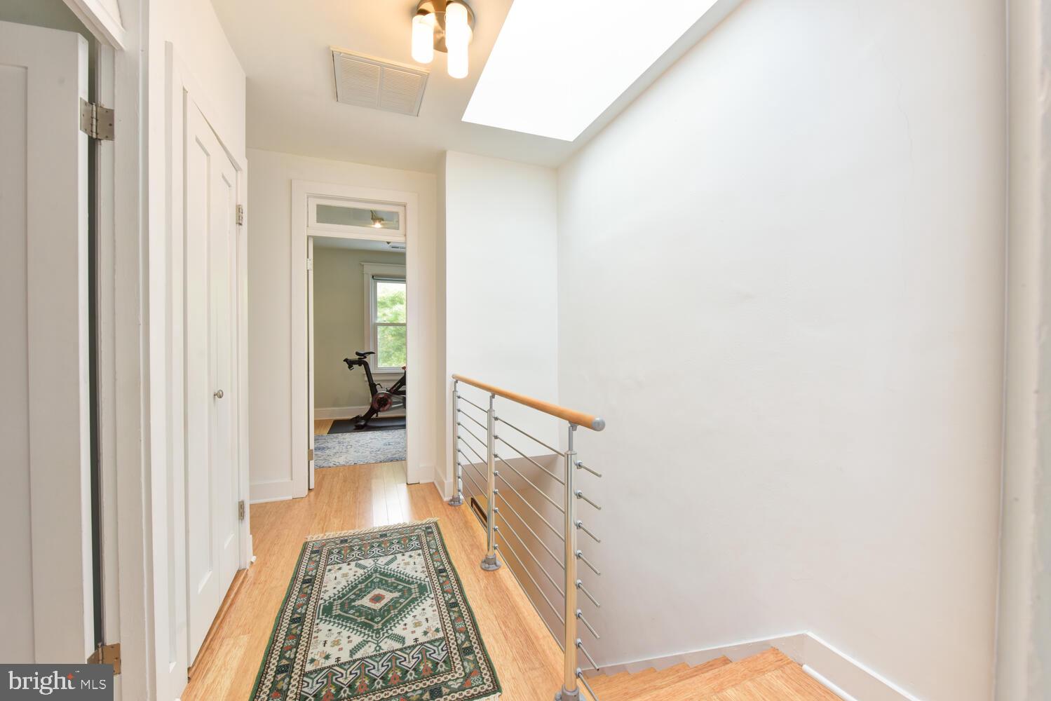 4922 9th Street Northwest Washington, DC 20011 - Photo 18 of 39 Skylight at top of stairs