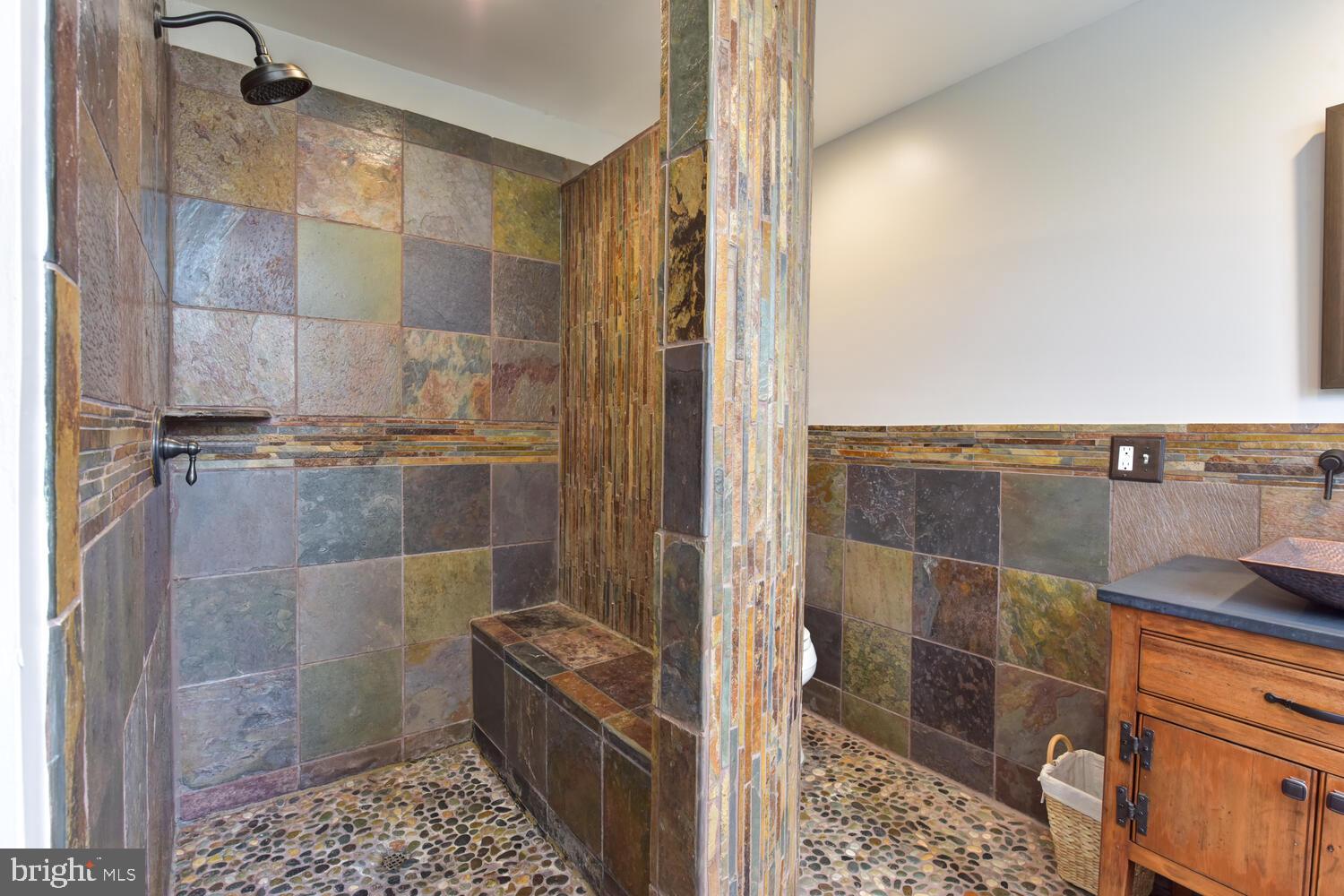 4922 9th Street Northwest Washington, DC 20011 - Photo 23 of 39 Walk-in shower in master bathroom