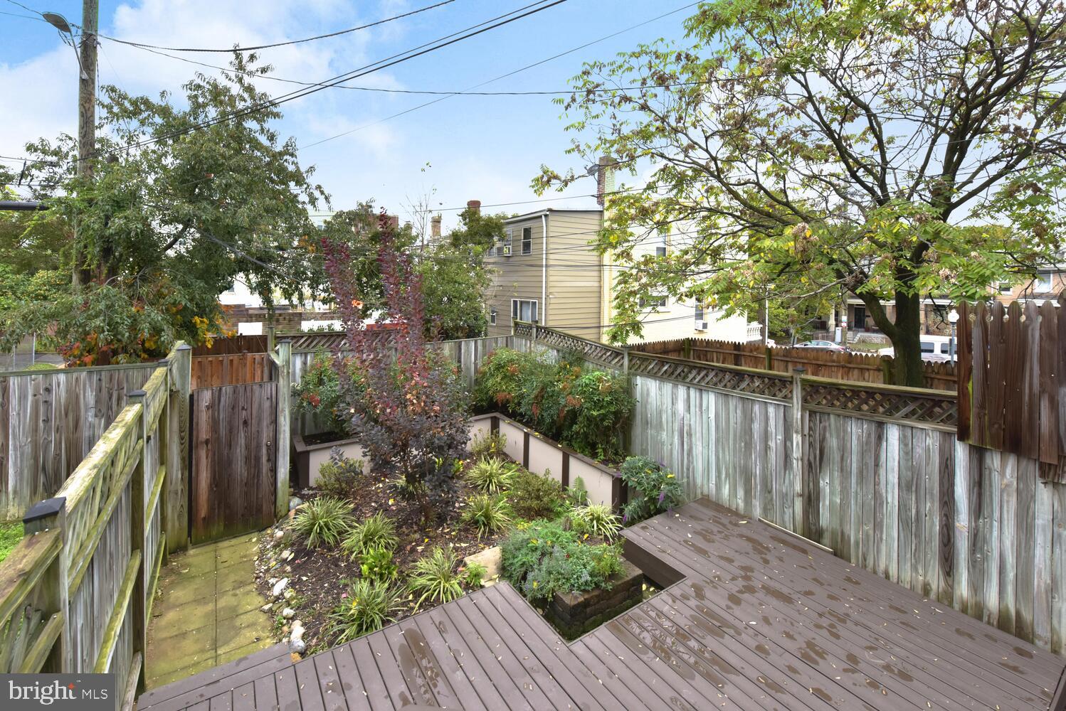 4922 9th Street Northwest Washington, DC 20011 - Photo 37 of 39 Rear patio space