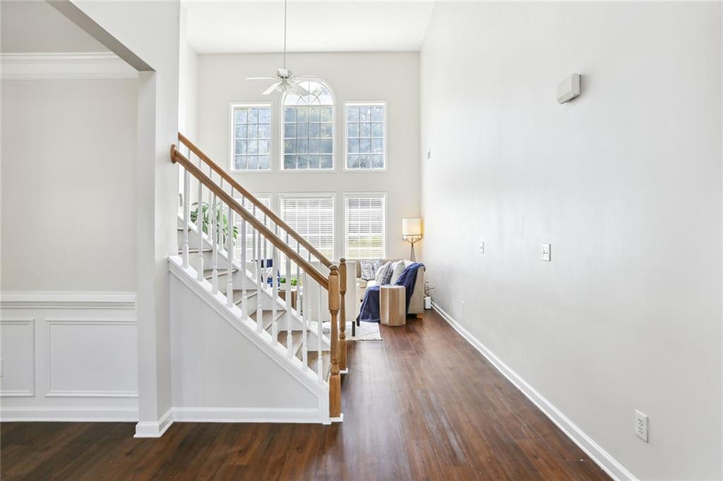 5161 Madison Green Drive Southwest Mableton, GA 30126 - Photo 3 of 40 a view of entryway with wooden floor