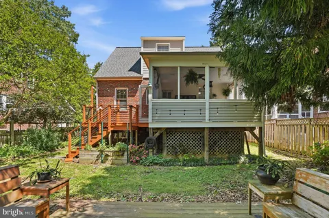 a view of a balcony with an outdoor space