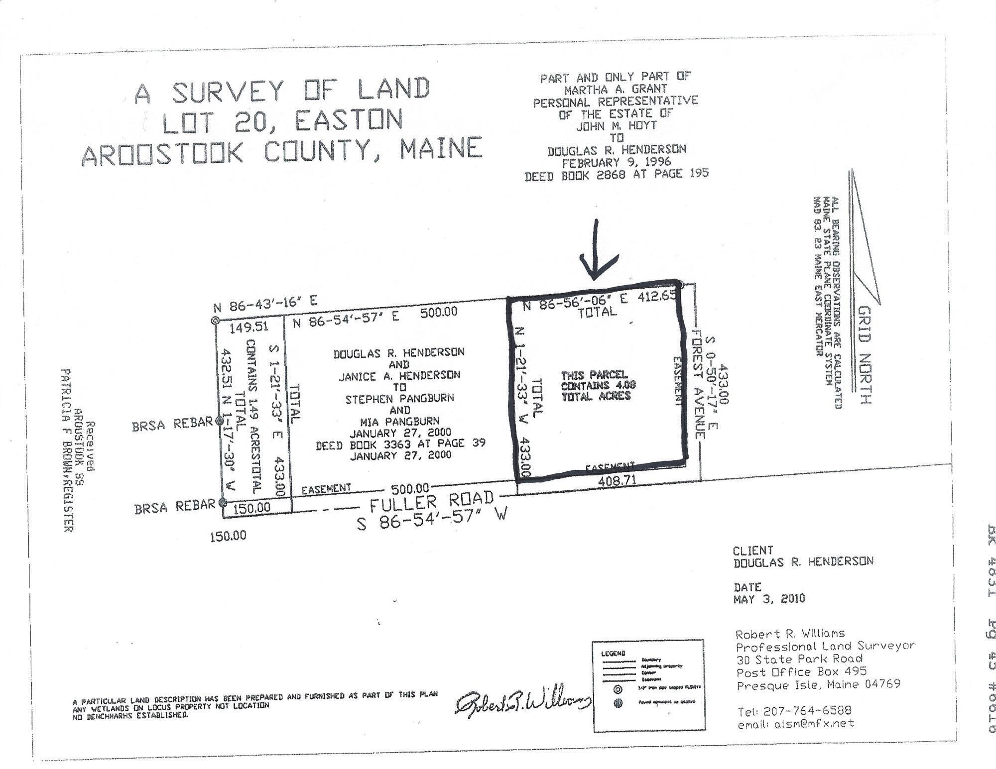 0 Fuller Road Easton, ME 04740 - Photo 1 of 1 Scan 169