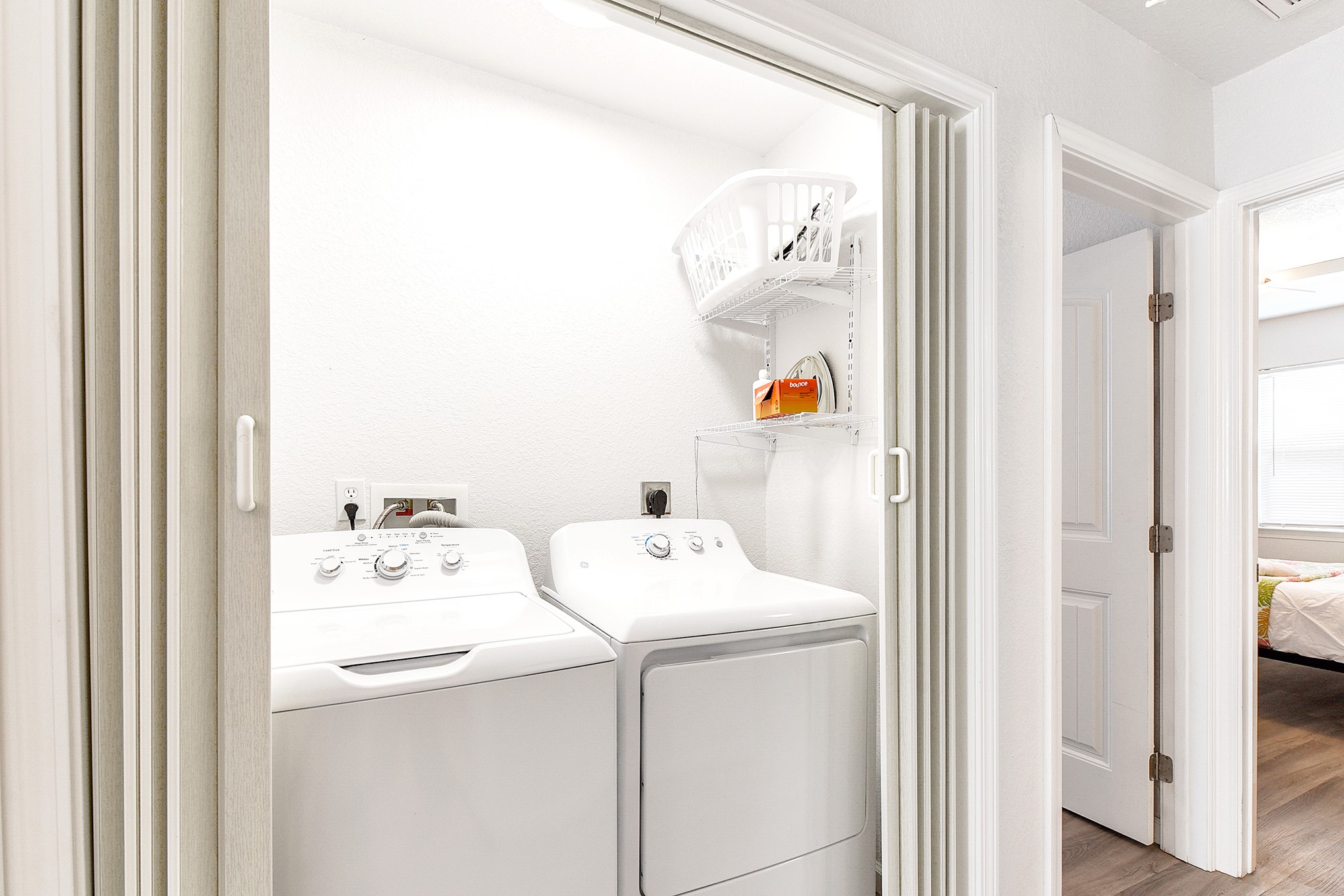 126 Nesmith Place Surfside Beach, TX 77541 - Photo 42 of 48 a utility room with dryer and washer