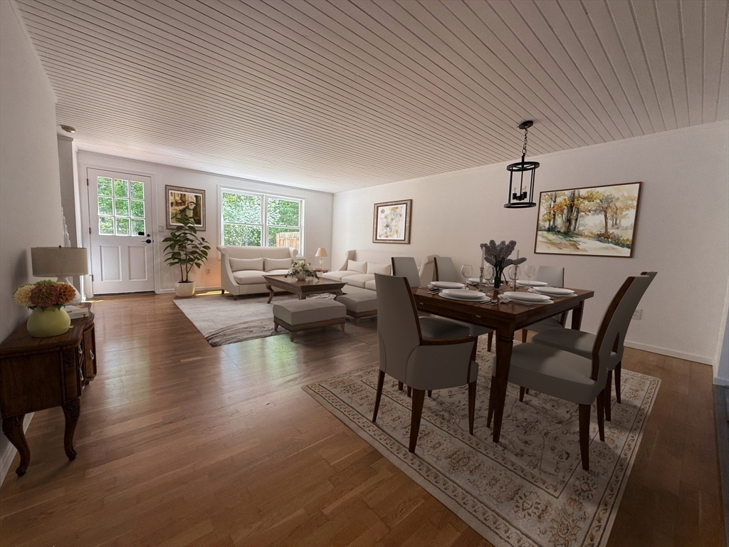 51 A Minot Avenue, Unit 1 Wareham, MA 02571 - Photo 6 of 26 a view of a living room and dining room