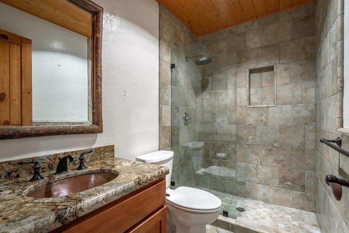 3502 Chamonix Road Homewood, CA 96141 - Photo 14 of 40 Downstairs Bedroom