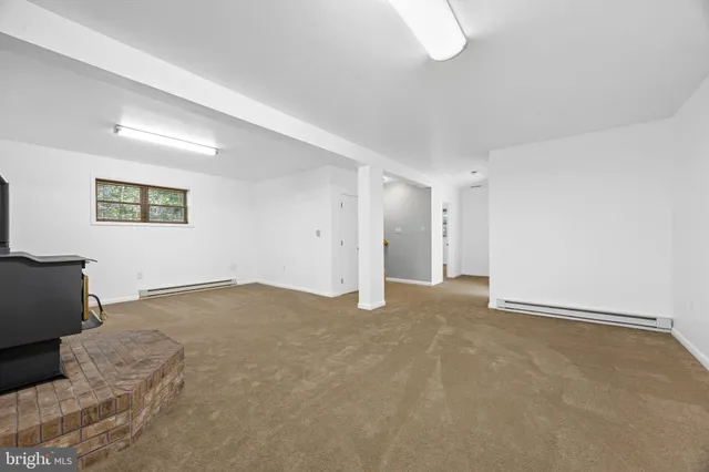 a view of a house with a garage