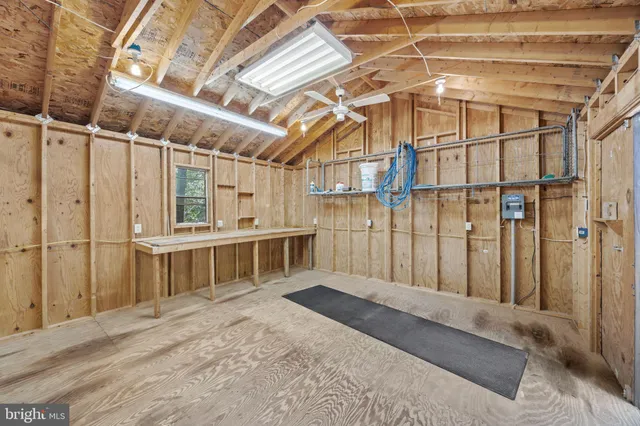 a view of road and trees