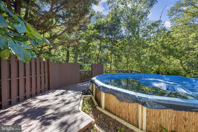 a view of a park with tree s