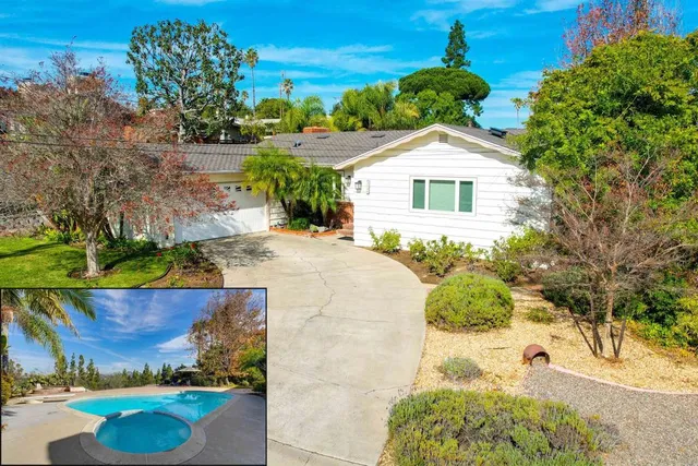 a view of outdoor space and yard