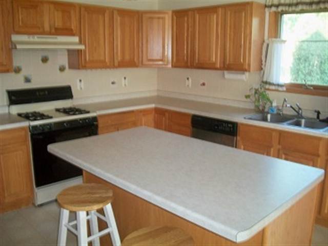 1229 Lake Summerset Road Davis, IL 61019 - Photo 3 of 7 a kitchen with a stove a sink and a cabinets