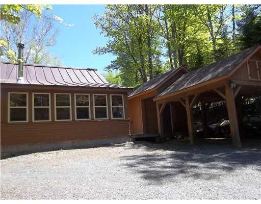32 Bald Mountain Road Rangeley, ME 04964 - Photo 12 of 15 Exterior Front. house, carport,...