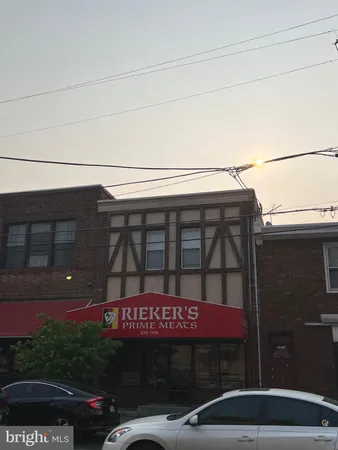 a sign on the side of a building