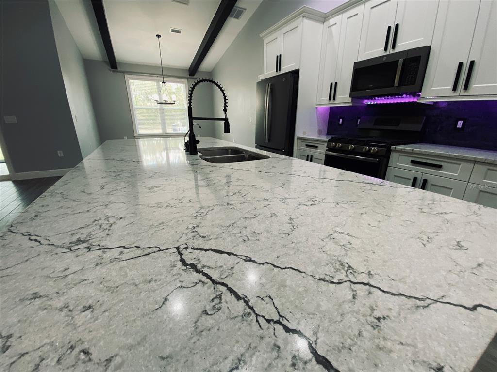 11802 Shadow Run Boulevard Riverview, FL 33569 - Photo 18 of 51 a kitchen with a sink a stove and a refrigerator