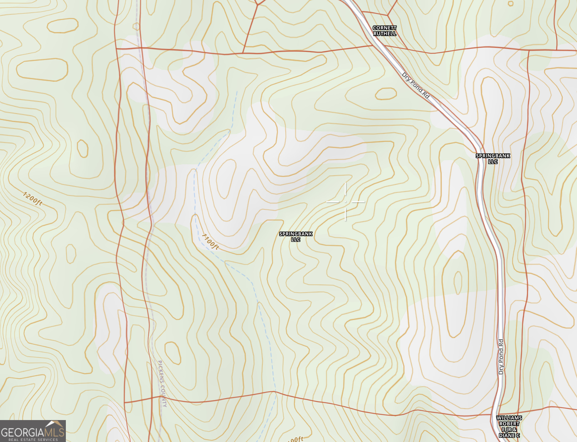 3-west Dry Pond Road, Unit LOT #3 WEST Ranger, GA 30734 - Photo 7 of 16 a bathroom with a sink and a shower curtain