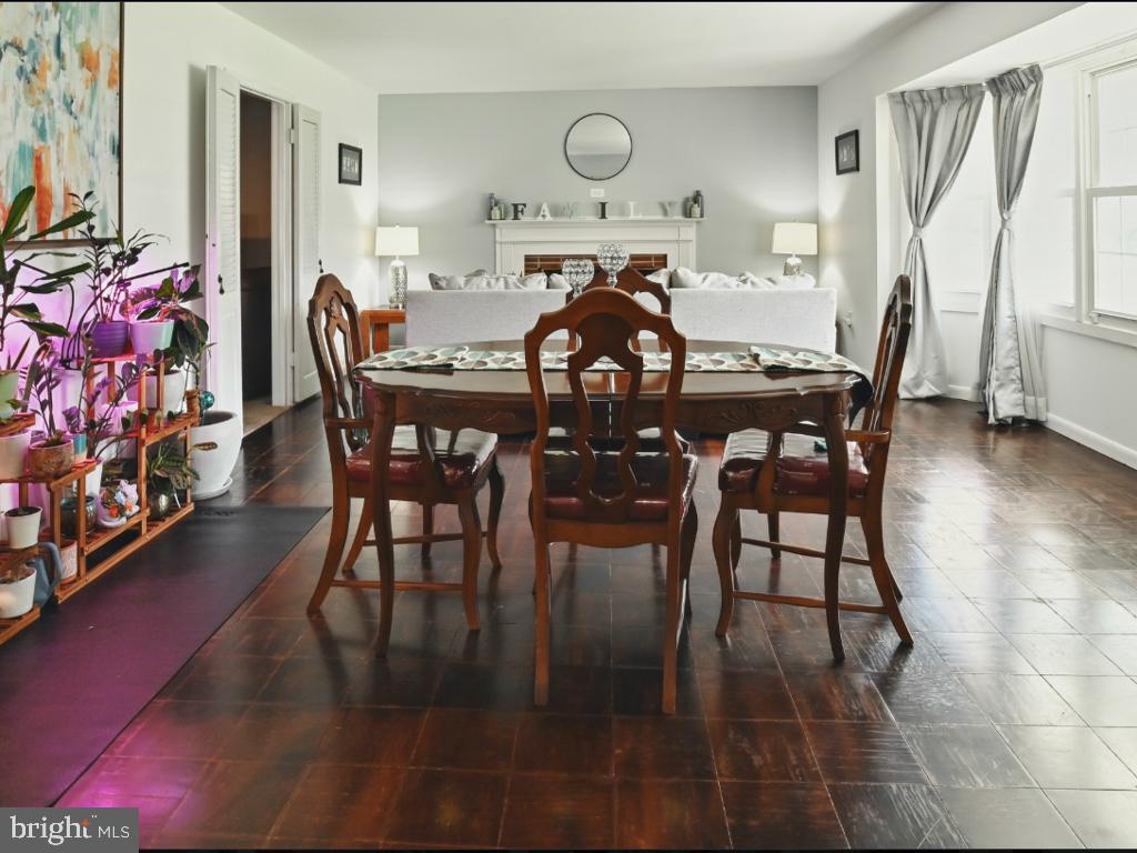 60 Windsor Lane Willingboro, NJ 08046 - Photo 36 of 58 a view of a dining room with furniture and wooden floor