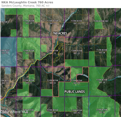 $1,976,000 | Nha McLaughlin Creek Road, Plains, MT 59859