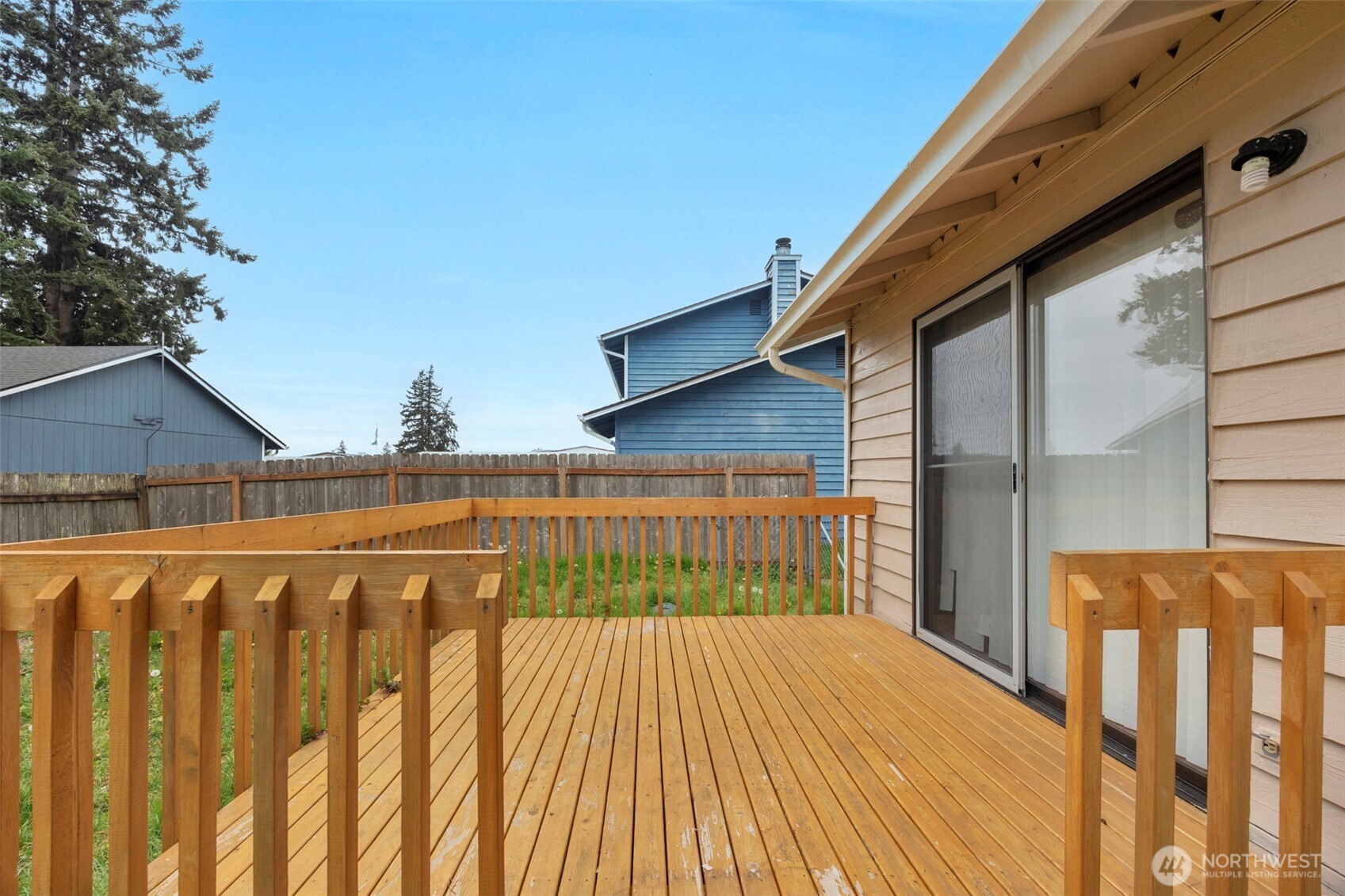 6920 Armar Road Marysville, WA 98270 - Photo 22 of 24 a view of wooden balcony