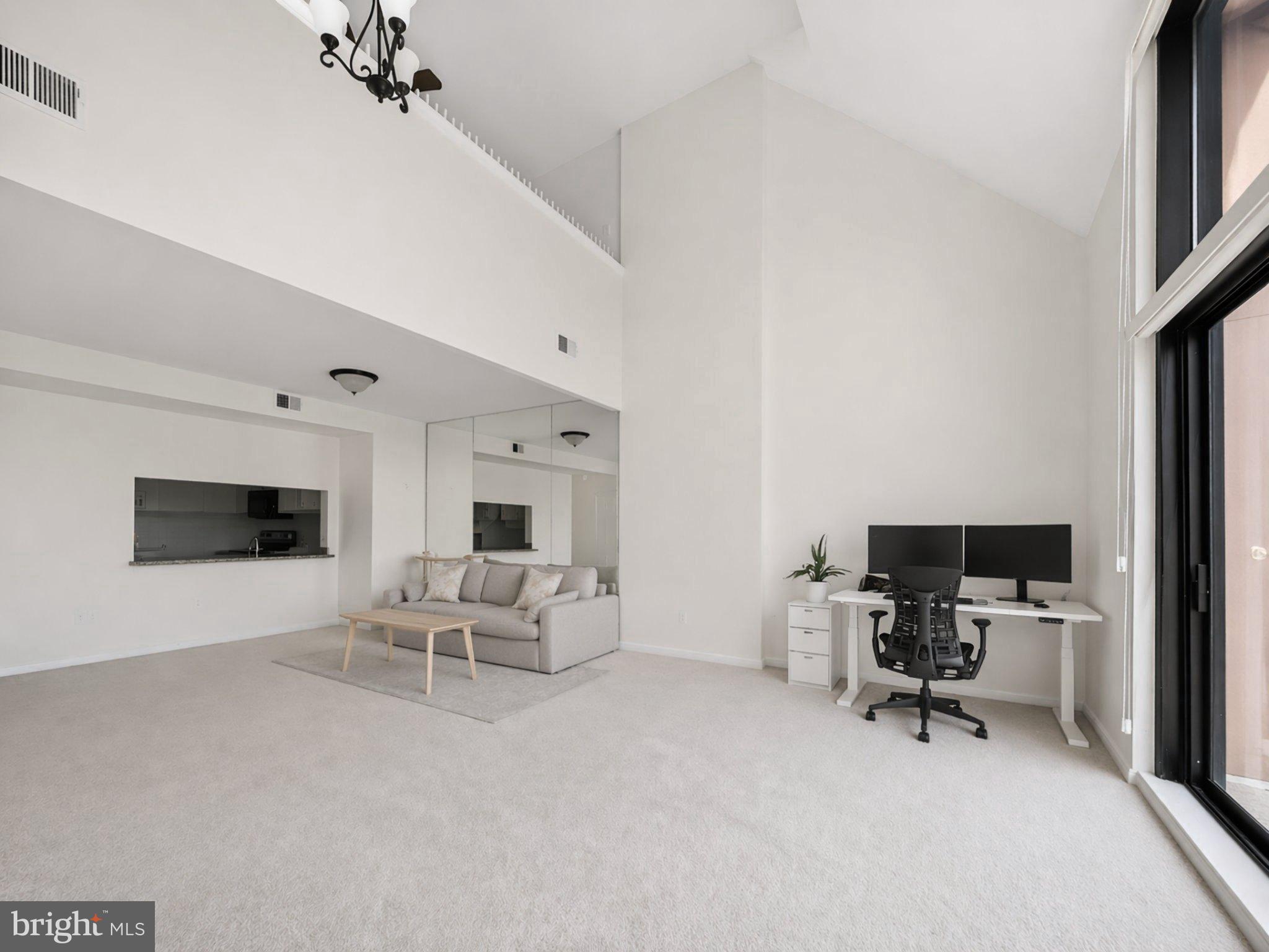 1301 North Courthouse Road, Unit 1803 Arlington, VA 22201 - Photo 11 of 35 Double high-ceiling