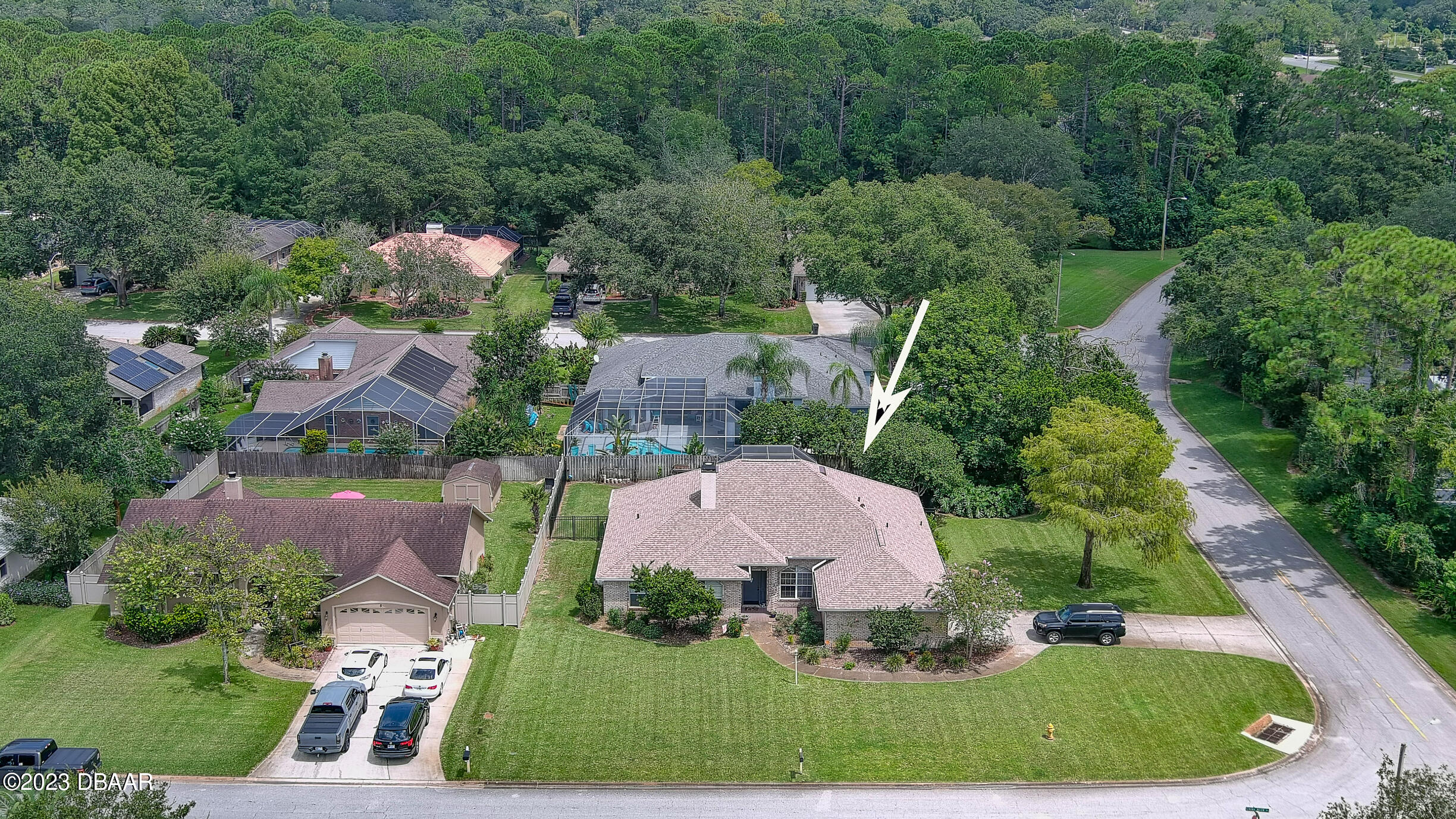 1 China Moon Drive Ormond Beach, FL 32174 - Photo 32 of 40 40-drone