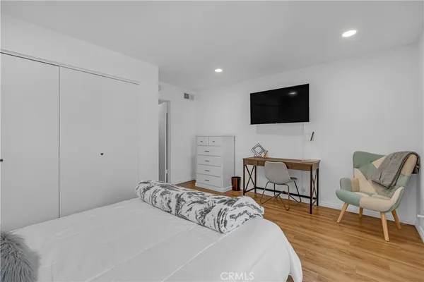 a view of a building from a balcony