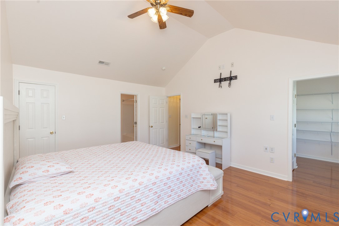 5101 Spring Bluff Road Midlothian, VA 23112 - Photo 29 of 47 Spacious room featuring vaulted ceilings, wood-fin
