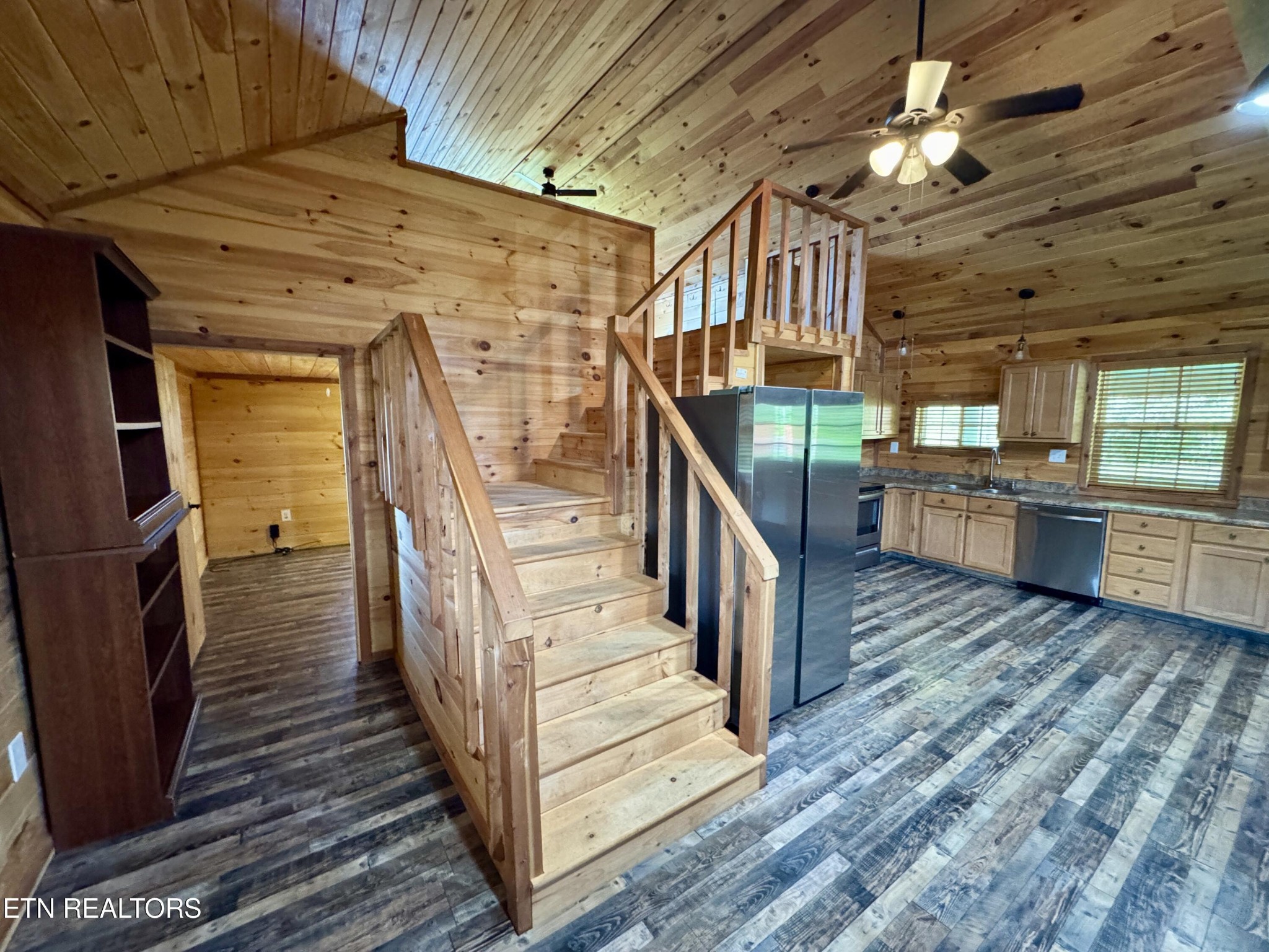 1336 Baldwin Gulf Road Clarkrange, TN 38553 - Photo 25 of 47 a view of entryway and hall with wooden floor