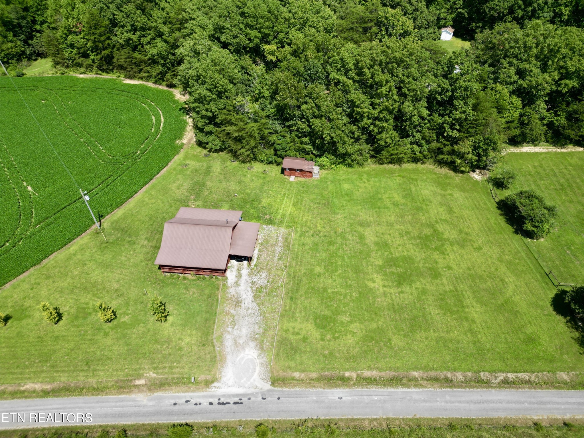 1336 Baldwin Gulf Road Clarkrange, TN 38553 - Photo 37 of 47 a view of a yard with an outdoor space