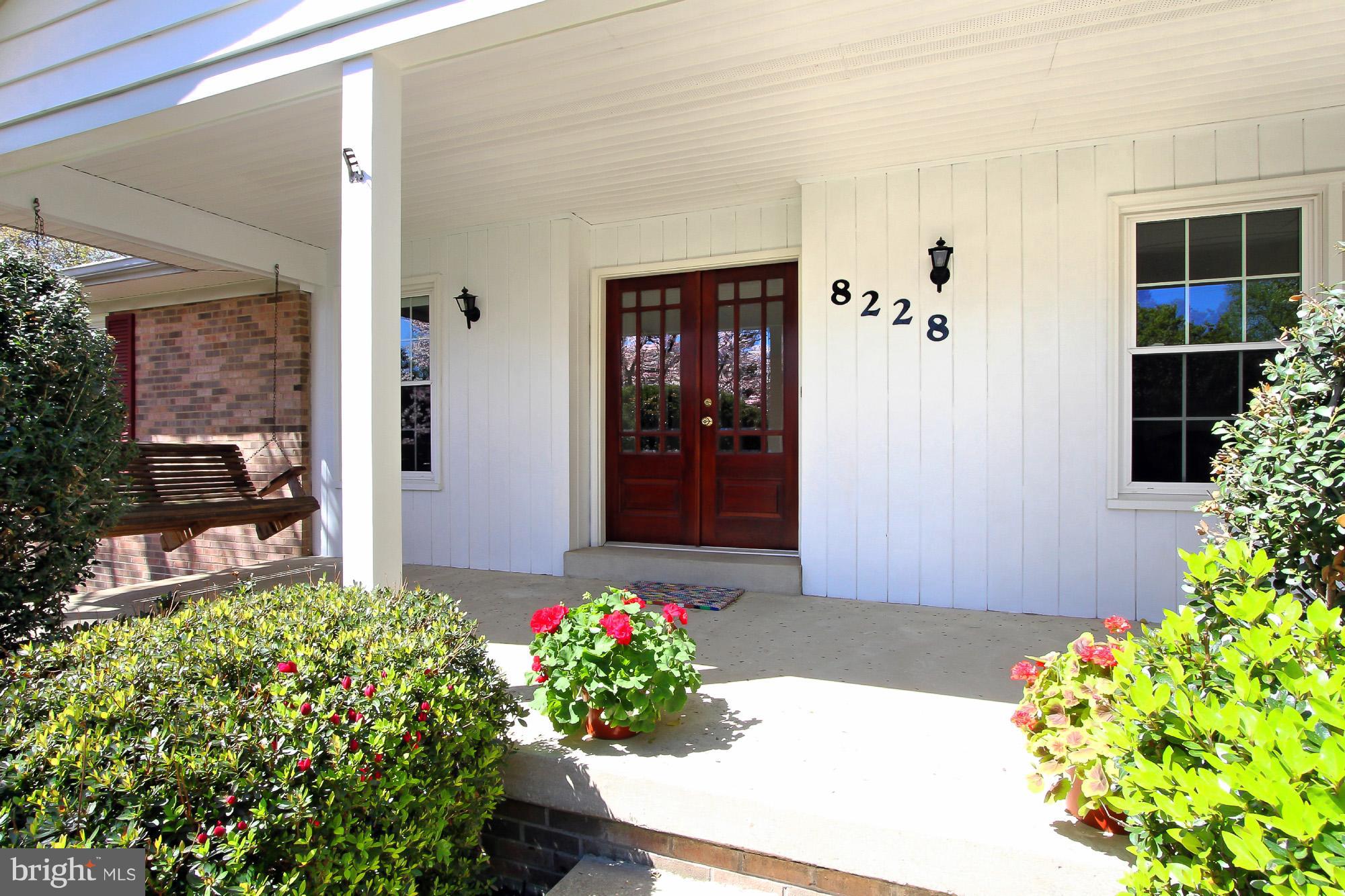 8228 Higham Road Lorton, VA 22079 - Photo 4 of 30 Lovely Covered Front Porch
