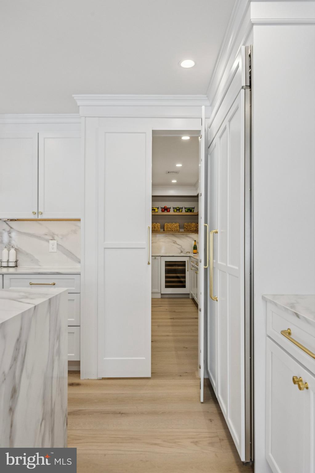 2577 Wayland Road Berwyn, PA 19312 - Photo 18 of 79 Pantry blends into kitchen cabinetry