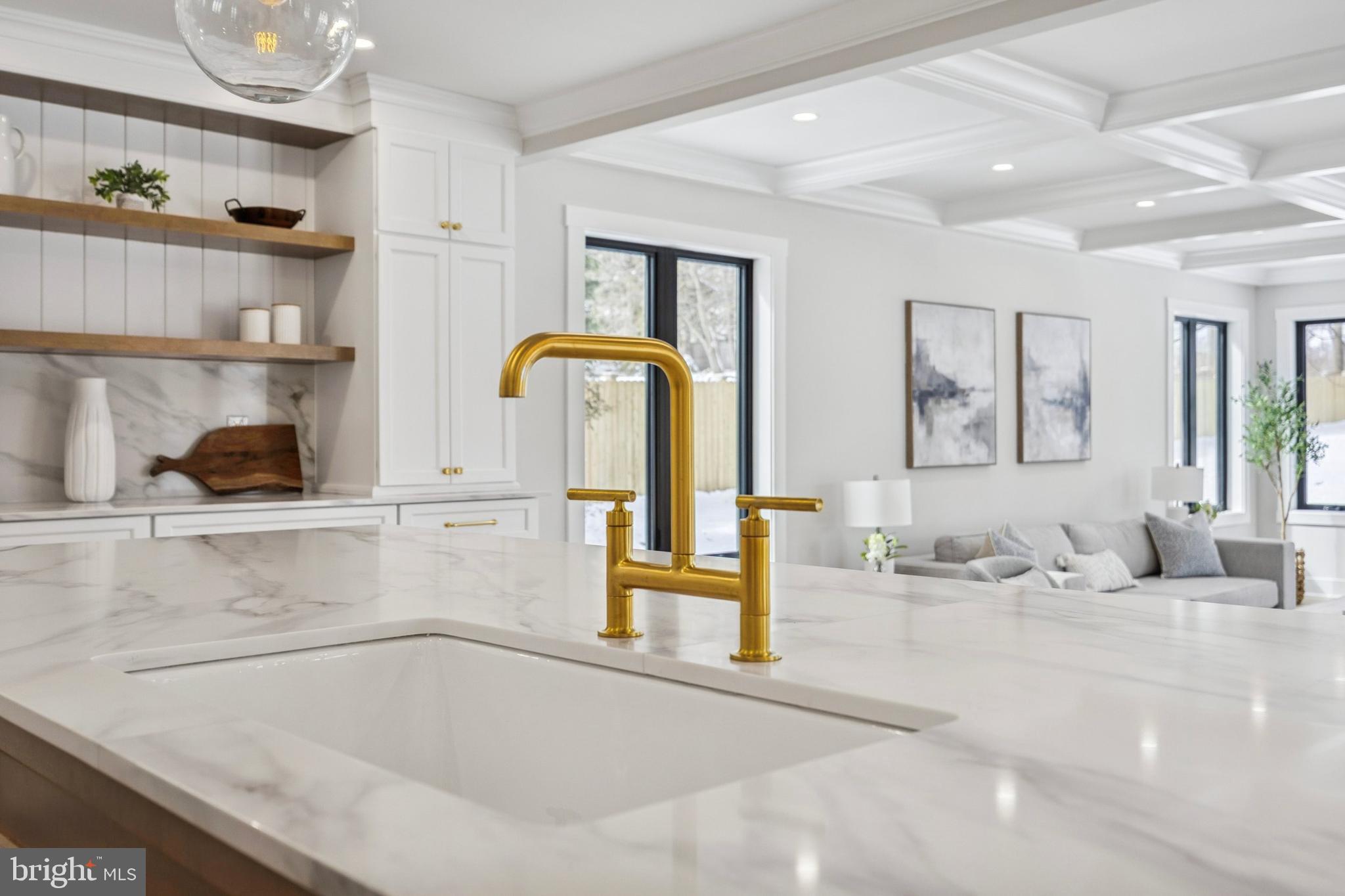 2577 Wayland Road Berwyn, PA 19312 - Photo 23 of 79 Stunning Details through the Kitchen