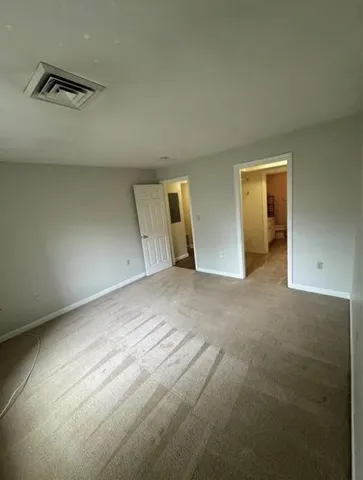 a view of empty room