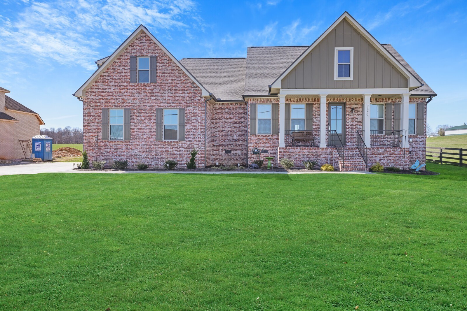 3390 Calista Road White House, TN 37188 - Photo 2 of 25 a front view of a house with a yard
