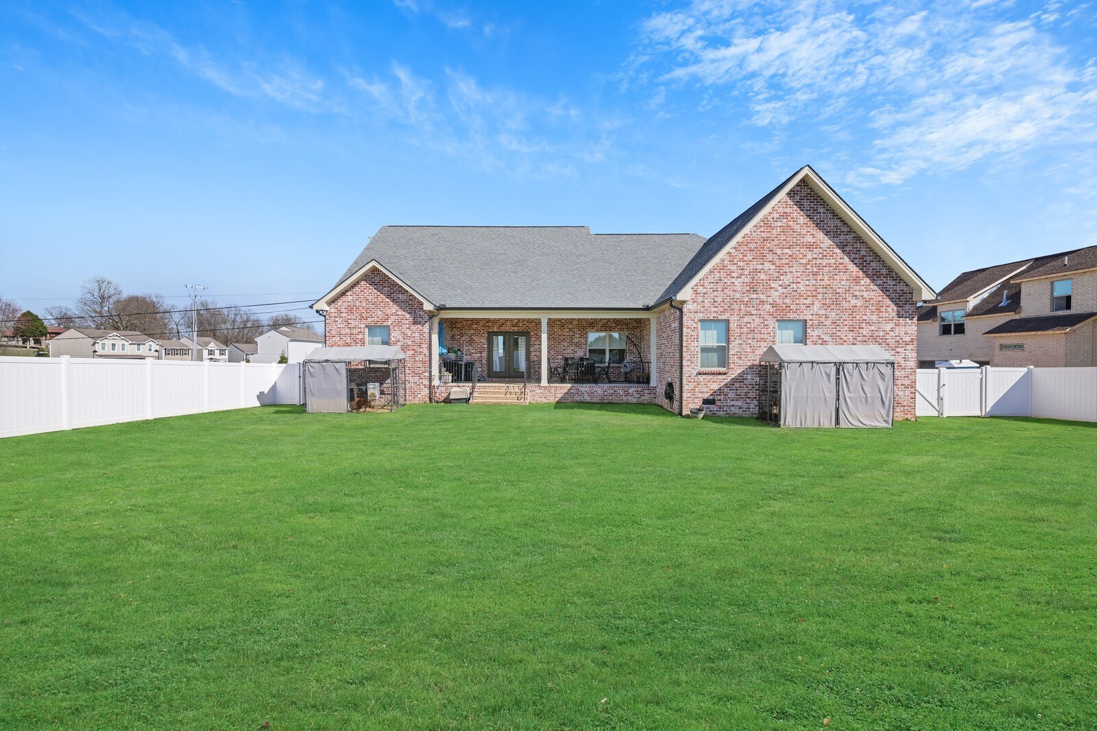 3390 Calista Road White House, TN 37188 - Photo 22 of 25 a view of outdoor space yard and front view of a house