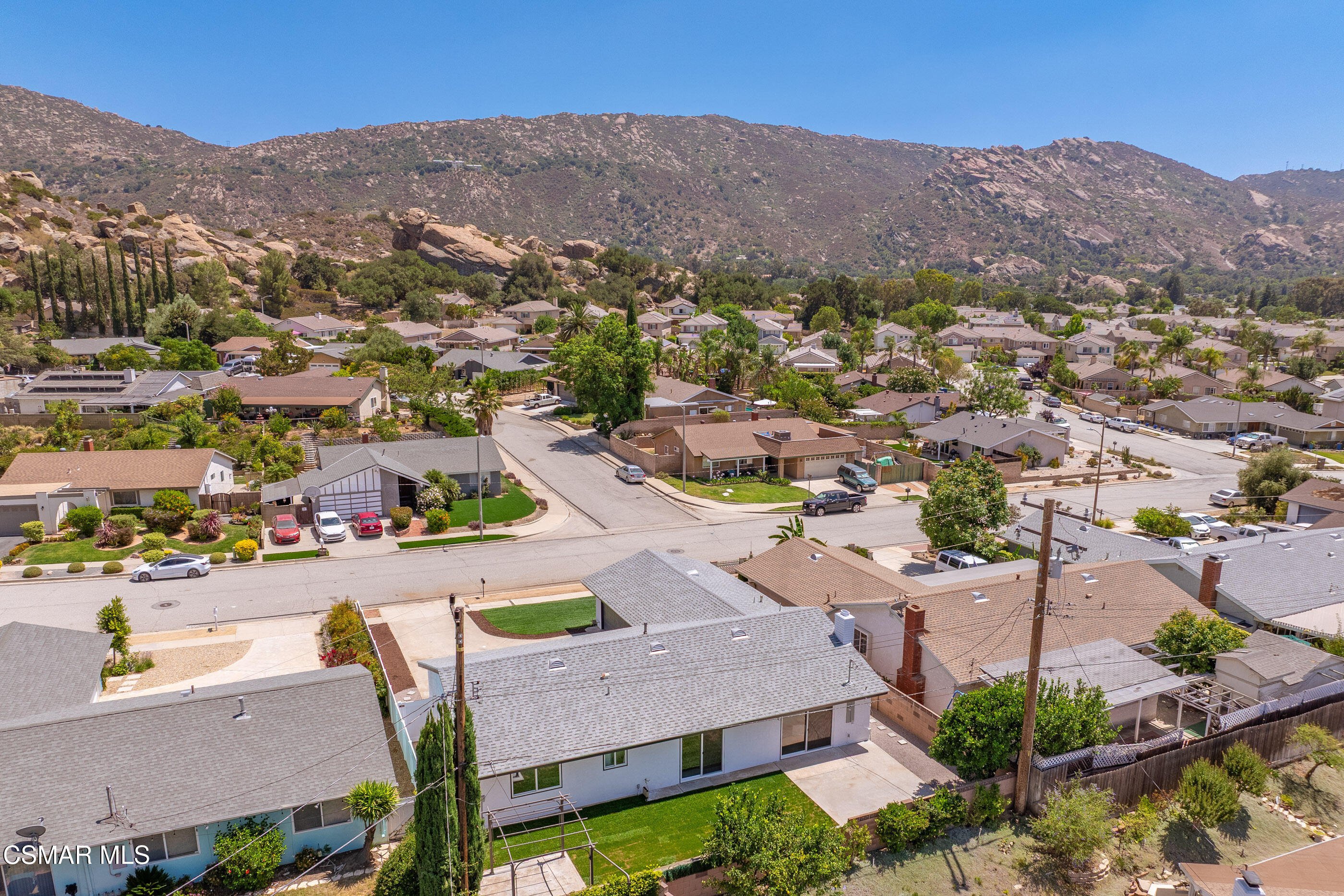 6669 Charing Street Simi Valley, CA 93063 - Photo 45 of 52 an aerial view of a city