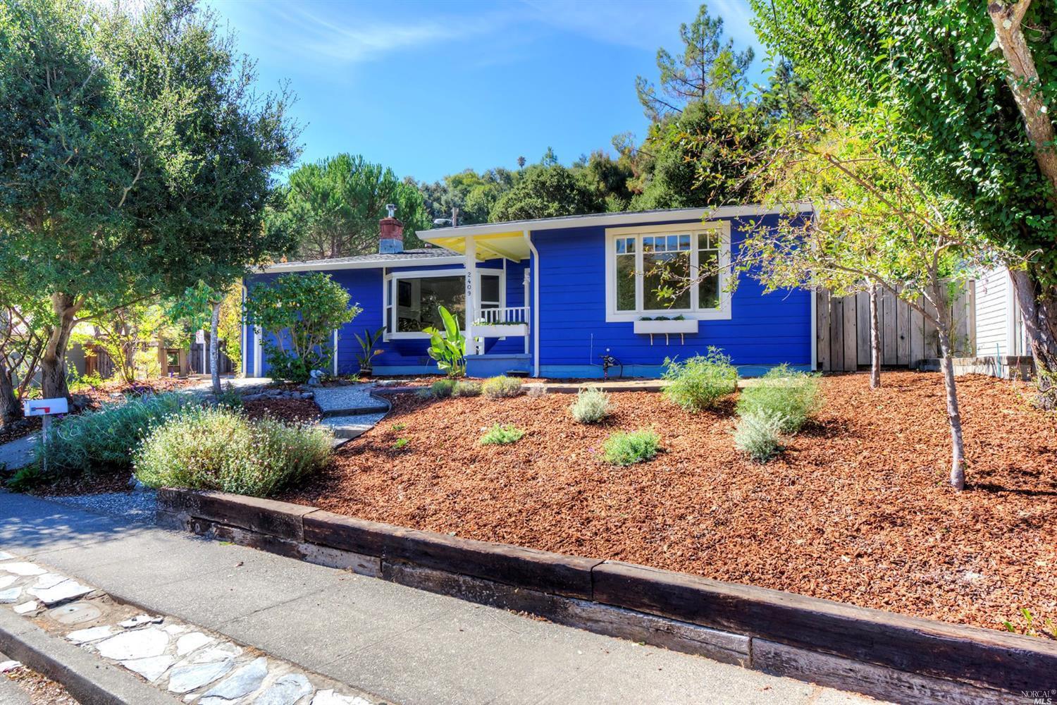 2409 Fifth Avenue San Rafael, CA 94901 - Photo 1 of 1 Beautiful corner lot location in desirable Sun Valley.