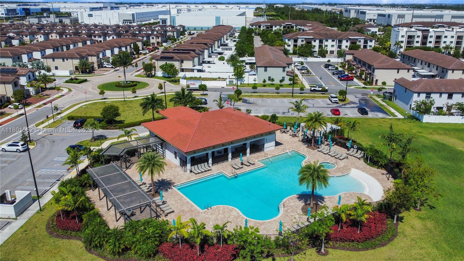 11094 West 33rd Way Hialeah, FL 33018 - Photo 45 of 46 large aerial view of multiple houses with yard