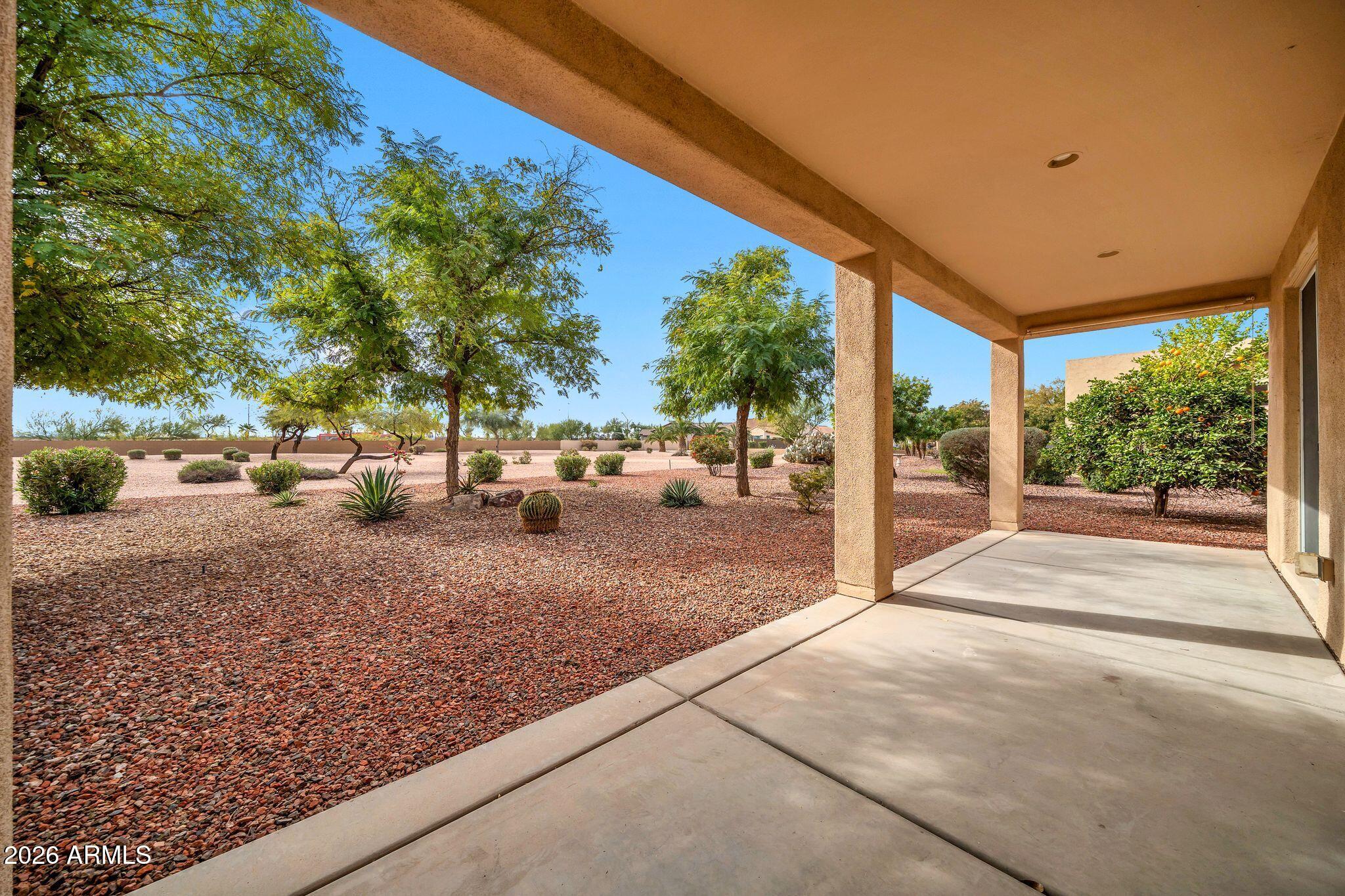 16435 West Berkeley Road Goodyear, AZ 85395 - Photo 39 of 68 Backyard Patio View