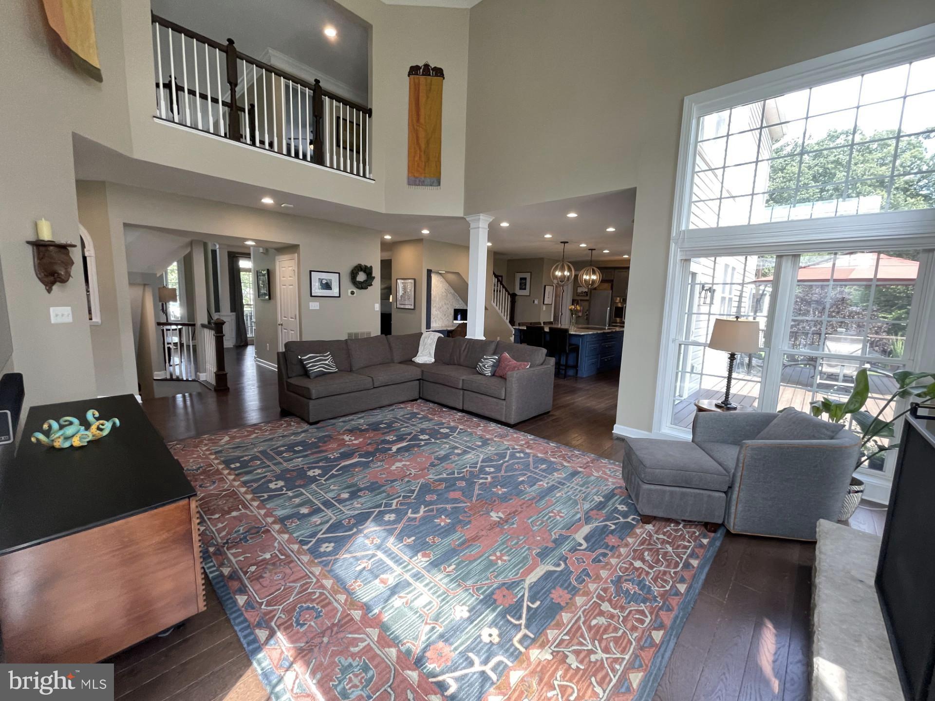 733 Seneca Drive Odenton, MD 21113 - Photo 11 of 83 Great Room with Gorgeous Daylight & Custom Shades