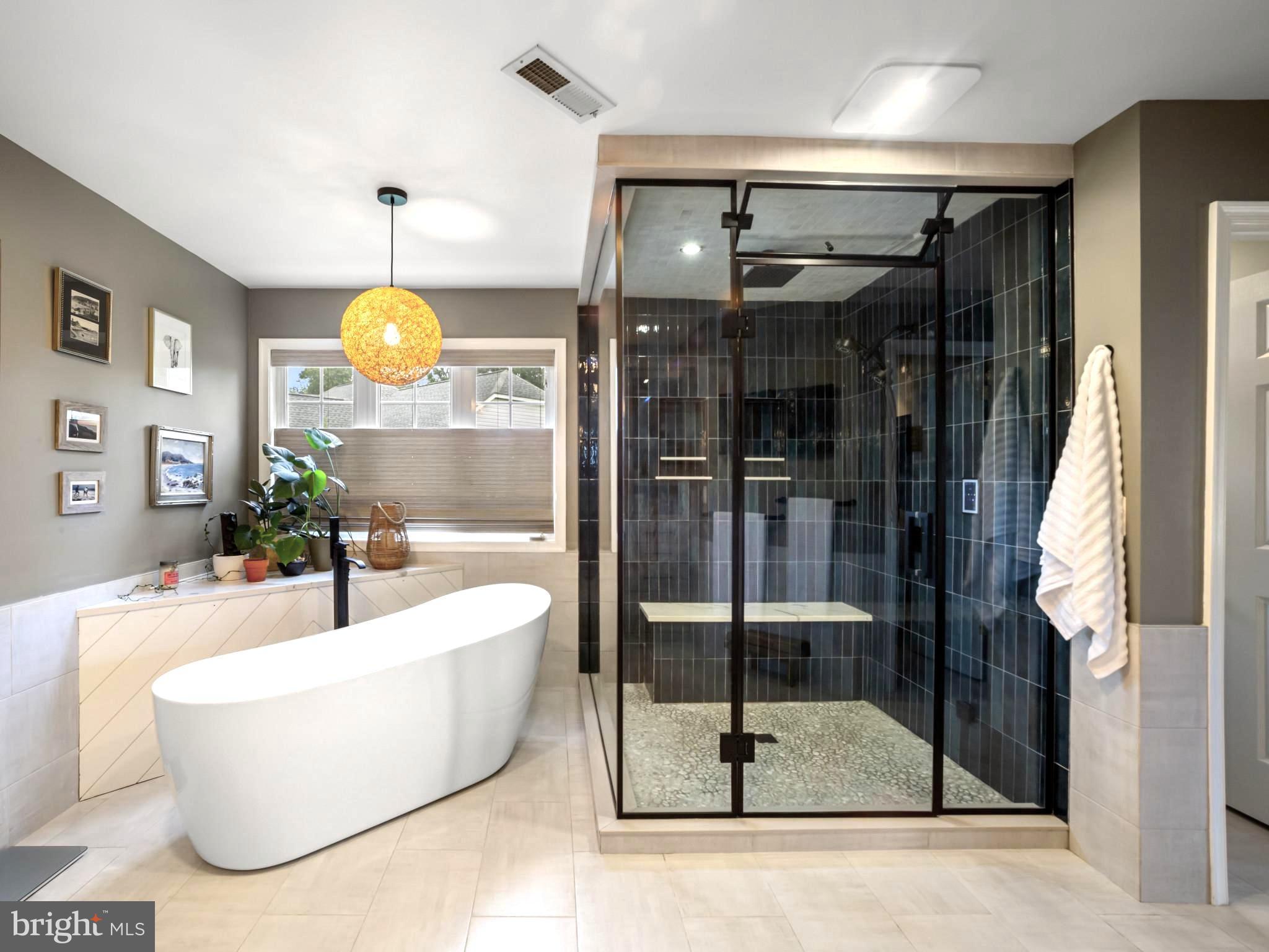 733 Seneca Drive Odenton, MD 21113 - Photo 31 of 83 Spa-Inspired Bath w/Soaking Tub & Steam Shower