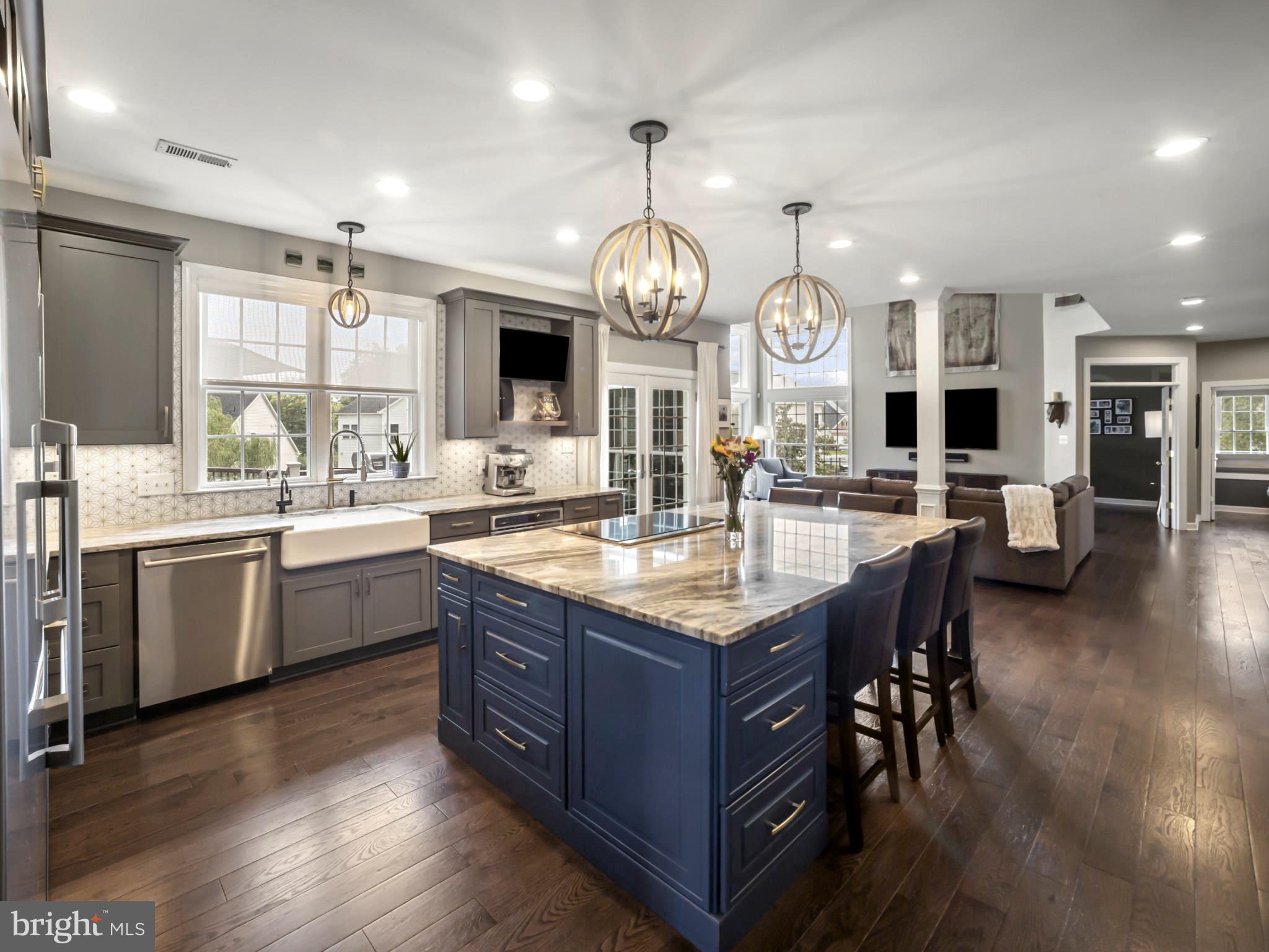 733 Seneca Drive Odenton, MD 21113 - Photo 8 of 83 Custom Backsplash Built-in Convection oven/micro