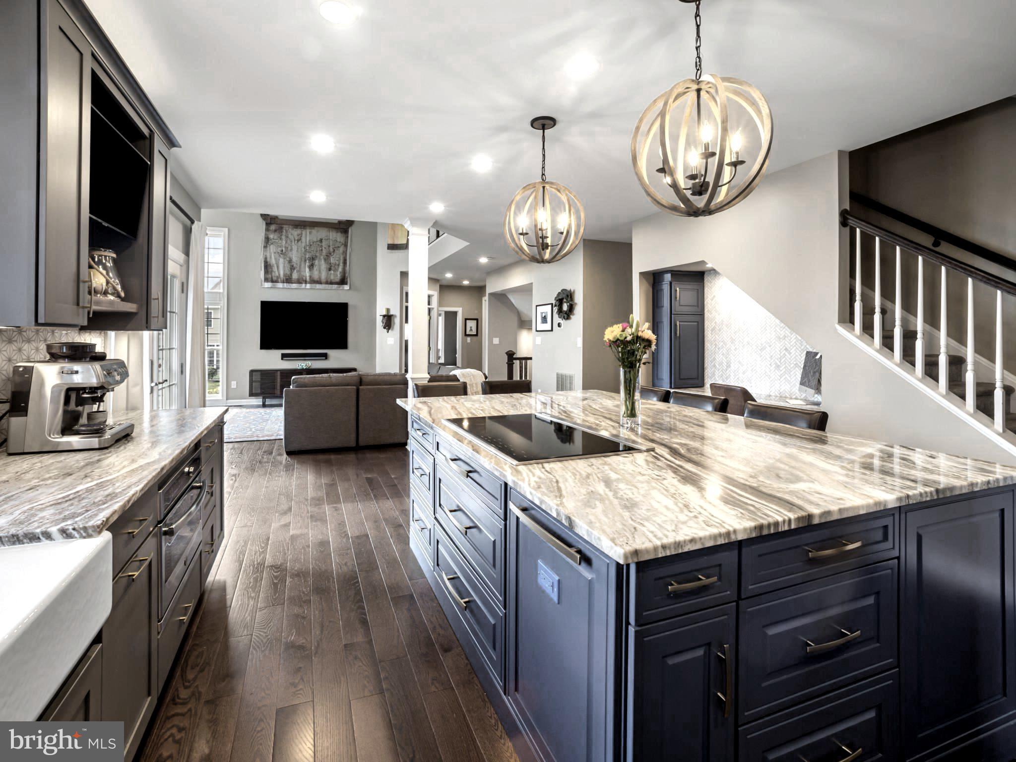 733 Seneca Drive Odenton, MD 21113 - Photo 9 of 83 Enormous Island with seating for 6 people w/stools