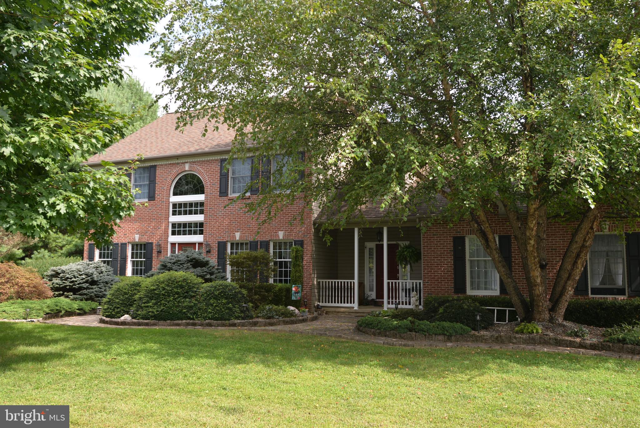 220 Valley View Road Riegelsville, PA 18077 - Photo 2 of 34 Front protected by a specimen plantings