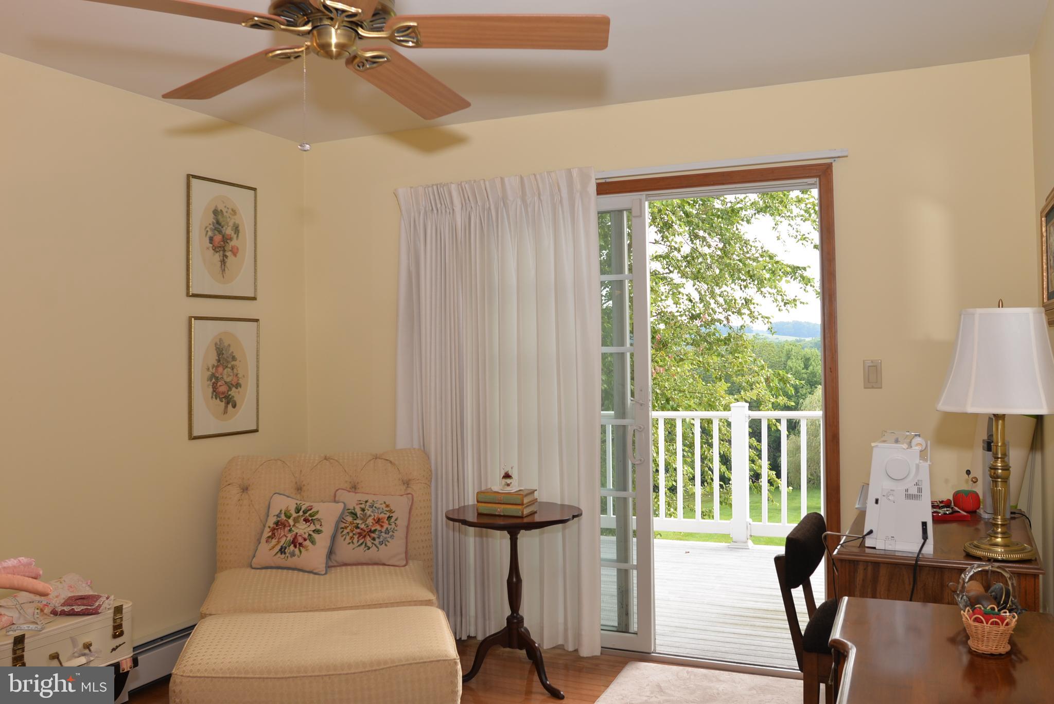 220 Valley View Road Riegelsville, PA 18077 - Photo 29 of 34 Bedroom three including terrace