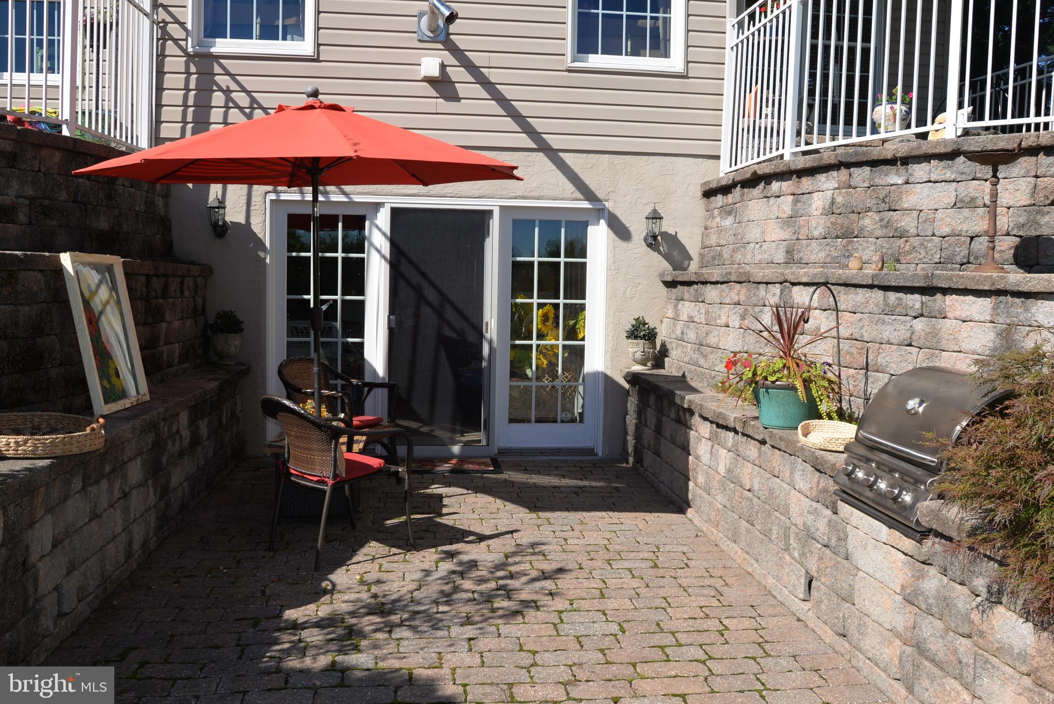 220 Valley View Road Riegelsville, PA 18077 - Photo 32 of 34 Lower level walk-out. Ready for outdoor cooking.