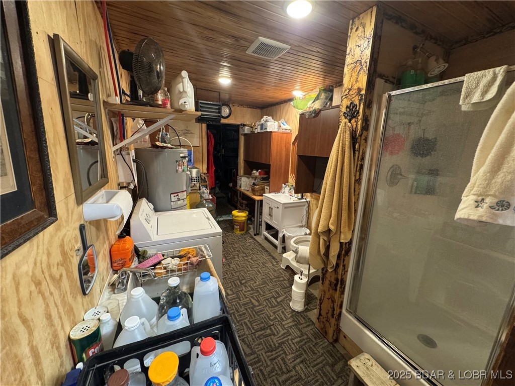 1954 State Road Linn Creek, MO 65052 - Photo 3 of 7 Bathroom and Washer