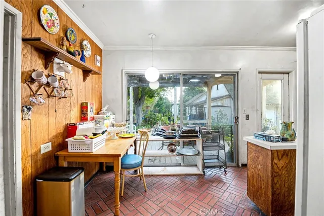 a view of a room with music instruments